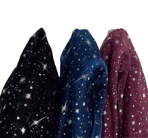 <span class=keywords><strong>Tela</strong></span> <span class=keywords><strong>de</strong></span> Chifón Arrugado con Estampado <span class=keywords><strong>de</strong></span> Estrellas, para Accesorios <span class=keywords><strong>de</strong></span> Cabello Hanfu, Adornos <span class=keywords><strong>de</strong></span> Organza, Fondo para Fotografía - Product Image 5