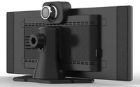 Pantalla Portátil Inalámbrica CarPlay de 10.26 Pulgadas Táctil IPS con Cámara Trasera 1080P y Dashcam, Monitor para Coche 2 en 1 con CarPlay y Android Auto