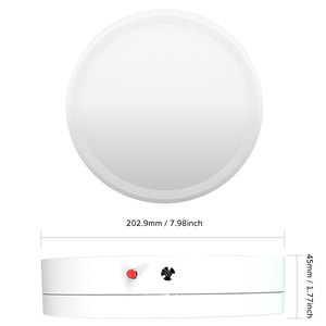 Plafonnier LED d'urgence ETL à montage encastré avec batterie de secours pour montage en surface ultra-mince de 7 pouces à éclairage périphérique 120-277V 15W - Product Image 6