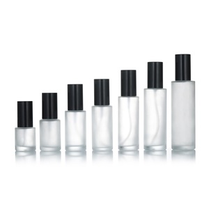 Frosted <strong>Empty</strong> Fine Mist <strong>Spray</strong> <strong>Bottle</strong> 30ml 50ml 60ml 100ml 120ml Skin Care Glass Pump <strong>Bottle</strong> With Gold Silver White Black Lid - Product Image 2