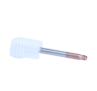 Fraise à rayonner en carbure monobloc, fraise CNC personnalisée en alliage dur, 4 dents, revêtement TiAlN, outil d'usinage des métaux