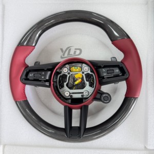 Volante Personalizado YLD en Color a Elección para <span class=keywords><strong>Porsche</strong></span> Panamera, Macan, Cayenne, 718, 911, Cayman, 918, Taycan, <span class=keywords><strong>Boxster</strong></span>, 987 - Product Image 2