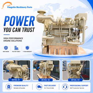 Moteurs de machines, application marine, moteur marin haute puissance KTA19 pour navires - Product Image 1