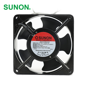 Sunon 1123XBL.GN SP100A 120x120x38มม. 115VAC 50/60Hz 2850/3150RPM 97/117CFM 0.26/0.24A 22/20W ลูกปืนไฟฟ้าแกน ODM - Product Image 1