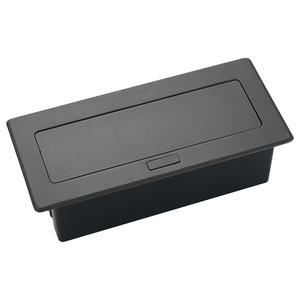 डेस्कटॉप पॉप अप सॉकेट बॉक्स रिसेस्ड टेबल पावर आउटलेट दोहरी यूएसबी चार्जर स्कीको कार्यालय के लिए सार्वभौमिक प्लग - Product Image 6