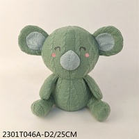 Vente en gros de jouets en peluche tricotés au crochet faits à la main pour filles et garçons animaux en peluche pour bébés et enfants OEM