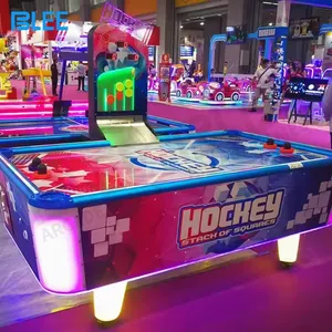 Nieuw Ontwerp Interactieve Luxe Air Hockey Tafel 2 Spelers Muntautomaat Hockeytafel Multi Ball Air Hockey Te Koop
