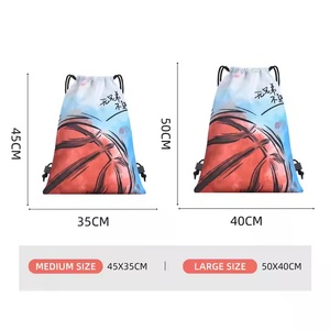 Wholesale Customized Promotional Polyester Nylon Drawstring <b>Bags</b> and Backpack Draw <b>String</b> <b>Bags</b> Sports Drawstring Backpack - Product Image 5