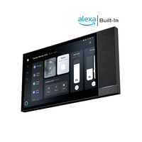 UEMON Panneau intelligent Android IPS 8 pouces avec commande vocale Alexa, passerelle ZigBee, émetteur IR et Alexa intégré – Panneau de contrôle central pour maison connectée