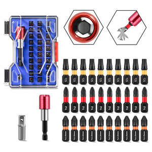 Guest Quality 32 Pc <b>Screwdriver</b> <b>Bit</b> <b>Set</b> T25 T52 T62 25mm S2 Steel Impact Resistant For Mobile Phone Repair - Product Image 1