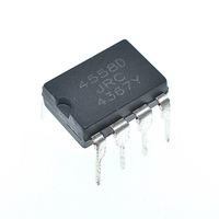 Circuit intégré amplificateur opérationnel double JRC JRC4558D DIP-8 à montage traversant pour applications audio et électronique amateur