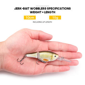 เหยื่อตก<span class=keywords><strong>ปลา</strong></span>รูป3D น้ำจืด10ซม. 15กรัมเหยื่อล่อปลาซิวแบบเหนียวเหยื่อล่อปลาปลอม - Product Image 2