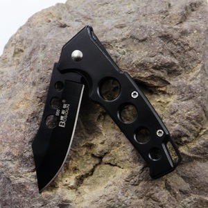 Ngoài trời cắm trại Mini Pocket gấp dao lưỡi thép xử lý cắm trại săn bắn Survival EDC Công cụ - Product Image 5