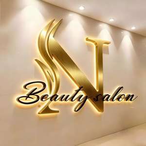Outdoor Indoor Hair Salon Sign Business logo Led Advertising Custom Backlit Sign Storefront Shop Sign Board for Hotel Signage - Product Image 6
