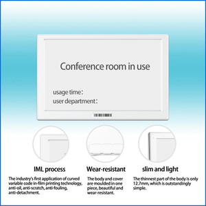 Conference Electronic Door <b>Office</b> Hotel Government Street Ink Screen Display Factory Electronic <b>Workstation</b> Smart Price Tag - Product Image 3