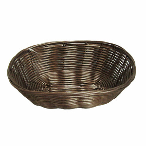 Cesta <span class=keywords><strong>de</strong></span> Pan Ovalada <span class=keywords><strong>de</strong></span> Mimbre Plástico Hecha a Mano Personalizada <span class=keywords><strong>para</strong></span> el Hogar y Restaurantes, Cesta <span class=keywords><strong>de</strong></span> Almacenamiento <span class=keywords><strong>de</strong></span> <span class=keywords><strong>Frutas</strong></span> <span class=keywords><strong>de</strong></span> PP Tejido Barata <span class=keywords><strong>de</strong></span> Fábrica - Product Image 4