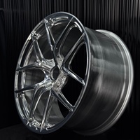 Jantes en alliage d'aluminium forgé monobloc VeroX entièrement polies, neuves, 18-24 pouces, 5x112/5x114.3/5x120 pour voitures de sport Mercedes Audi