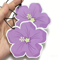 Diffuseur de parfum pour voiture personnalisé avec logo de marque, accessoires automobiles en papier, différents parfums