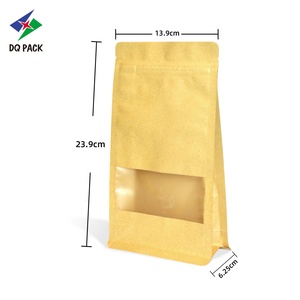 DQ PACK Vente en gros de sachets en papier kraft avec fermeture éclair, sachets refermables pour l'emballage des aliments, des noix, du café, du thé, fournisseur - Product Image 6