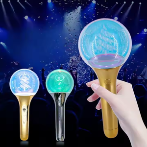 Diskon besar kustom idola Kpop <span class=keywords><strong>Army</strong></span> Bomb kualitas Korea kipas warna-warni tongkat cahaya LED tangan LOGO kustom tongkat cahaya untuk konser - Product Image 2