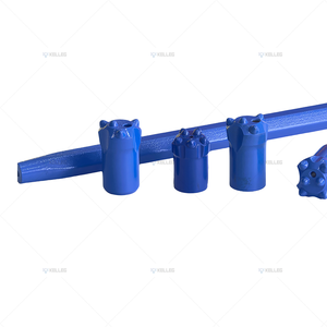 <span class=keywords><strong>Precio</strong></span> de fábrica, tubo de perforación de carburo H22, varilla de perforación de roca hexagonal de 7 grados para minería, procesamiento forjado para minería de carbón - Product Image 1