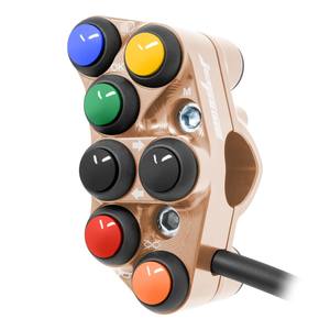 สวิตช์แฮนด์ซ้ายสำหรับไทรอัมพ์ สตรีท ทริปเปิล 765 อาร์(สีทองแดง) - Product Image 2