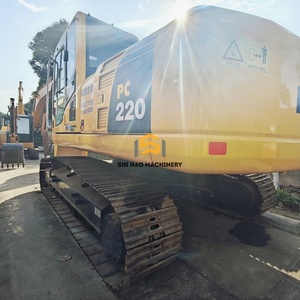 Excavadora Usada KOMATSU PC220, 95% Original de Marca Japonesa, Maquinaria de Minería, Excavadora Hidráulica Usada en Venta - Product Image 4