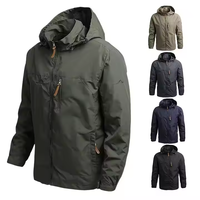 Veste tactique imperméable en softshell pour homme, coupe-vent, vêtements de travail pour la chasse et la pêche, veste tactique