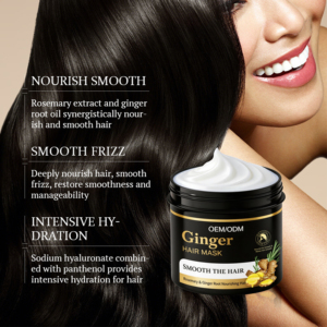 Mascarilla Capilar Profesional de Jengibre con Proteínas, Argán, Colágeno, Aguacate y Queratina, en Oferta - Product Image 4