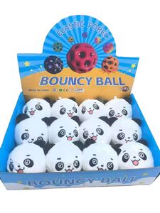<b>Cute</b> Bouncy Ball Plush <b>Doll</b> Keychain Cartoon Elastic Bouncy Ball Decompression Hot-selling Toy Boxed - Product Image 1