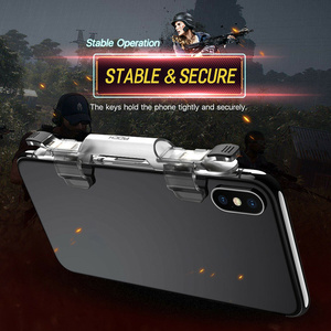 Controle de jogos para celular pubg, controlador de jogos de dispositivos móveis com gatilho, botão <span class=keywords><strong>l1</strong></span> <span class=keywords><strong>r1</strong></span>, alça para pubg/regras de sobrevivência/facas - Product Image 5