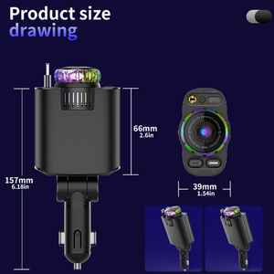 อะแดปเตอร์ที่ชาร์จใน<span class=keywords><strong>รถ</strong></span>ยนต์แบบพับเก็บได้3 in 1พอร์ต USB 48W แบบเร็วพร้อมโคมไฟแสงดาวดิฟฟิวเซอร์อโรม่าสำหรับกล้องและนาฬิกาอัจฉริยะ - Product Image 6