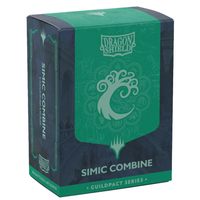 Dragon Shield Simic Combine Guildpact Series 100pcs Matte Dual Art Card Sleeves pour MTG TCG