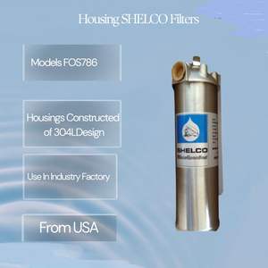 Componente Central de Bomba de Filtración Industrial de Acero Inoxidable 304L FOS786 de SHELCO USA para Suministros de Filtración de Alimentos, Bebidas y Productos Químicos - Product Image 4