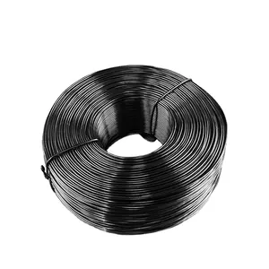 OEM Factory price 0.8--4.0mm Black Annealed small roll black Wire binding wire /oil painted black iron wire
