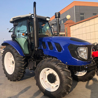 Tractores Agrícolas de 50hp a 180hp, Mini Tractor Agrícola para Jardín con Implementos Completos en Venta