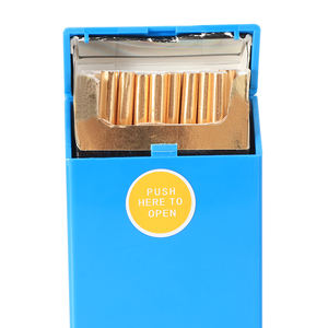 Usine directe 20 pièces femmes Fine capacité de <span class=keywords><strong>Cigarette</strong></span> boîte à cigarettes automatique étanche à l'humidité accessoires fumeurs étui à cigarettes - Product Image 5