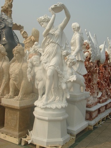 Bàn Tay Chạm Khắc trang trí ngoài trời lớn tự nhiên đá khắc Vườn Cổ Hy Lạp nghệ thuật thanh lịch tượng của các nàng thơ của âm nhạc - Product Image 4