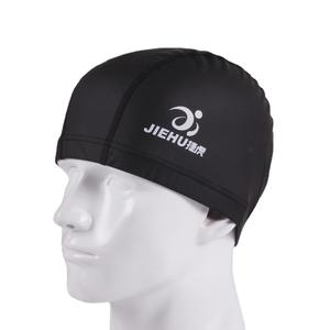 Jiehu – bonnet de bain en Pu pour adultes, couleur unie, imperméable, respirant, confortable, élastique, pour la natation et les sports nautiques - Product Image 1