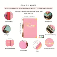Carnet A5 à couverture rigide en cuir PU Washi personnalisé Compass, journal d'écriture quotidien, cadeau personnalisé avec sangle à boucle, feuilles mobiles
