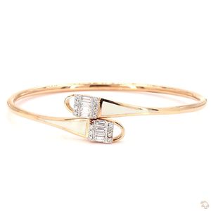 Pulsera de Lujo con Diamantes Brillantes para Mujer, Oro, Plata, Oro Rosa, Joyería de Diseño Premium, Elegante Accesorio para la Muñeca - Product Image 1