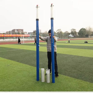 Un arrêt Service Beach Volleyball Court Réglage de <span class=keywords><strong>la</strong></span> hauteur verticale Type de sol Volleyball Post Net Maldives Gazon artificiel - Product Image 3