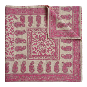 Wholesale Vintage Kantha <b>Quilt</b> Indian Reversible Sari Kantha <b>Blanket</b> - Product Image 1