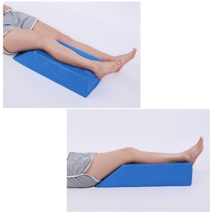 Almohadilla de elevación para miembros inferiores en forma de U, soporte de algodón antideslizante para piernas y pies, para el cuidado de fracturas y úlceras por presión - Product Image 3
