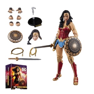En stock GenuineDC figura de acción serie Wonder Woman juguete de mano exhibición niño Regalo de Cumpleaños The Deluxe Edition Movies The <span class=keywords><strong>DarkKnight</strong></span> - Product Image 1