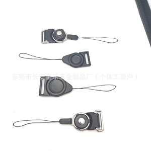 Cordón de anillo para teléfono móvil con hebilla giratoria, soporte de tarjetas desmontable para fundas de teléfono, material ABS, accesorios para bolsos - Product Image 5