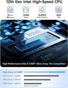 15.6 \ "Slim máy tính xách tay FHD 1920x1080 IPS Intel Core I5-12450H 16GB LPDDR4 512GB SSD Wifi 6 Backlit <span class=keywords><strong>KB</strong></span> máy tính mới máy tính xách tay - Product Image 4