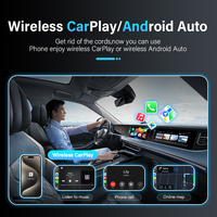 OEM/ODM 3-en-1 CarPlay AI Box Android11 AI Box Adaptador de vídeo Compatible con sistemas duales de NetfIix/YouTube y TikTok 5G WiFi 2 + 16G