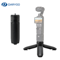 Tripod Mini dan Pegangan yang Cocok untuk DJI Osmo Pocket 3/4 dan Insta360 Luna Ultra |   Satu Klik untuk Membuka Stand dan Pegangan Desktop