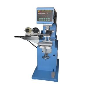 China Famous Brand Microcomputer Single Color Pad Printer Semi-Automatic with Closed Ink Cup Tampon Printing Machine - Product Image 1